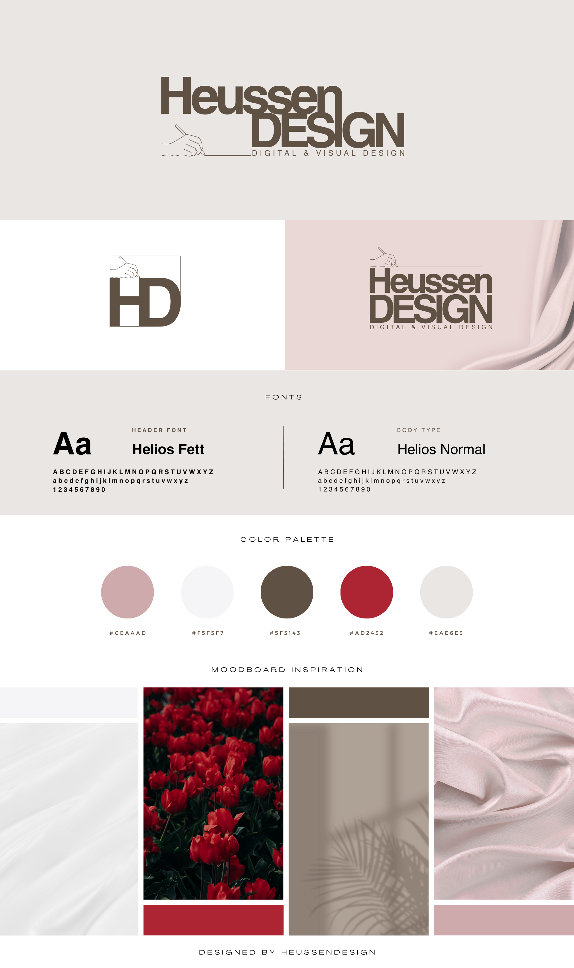 HeussenDesign Branding Projekt